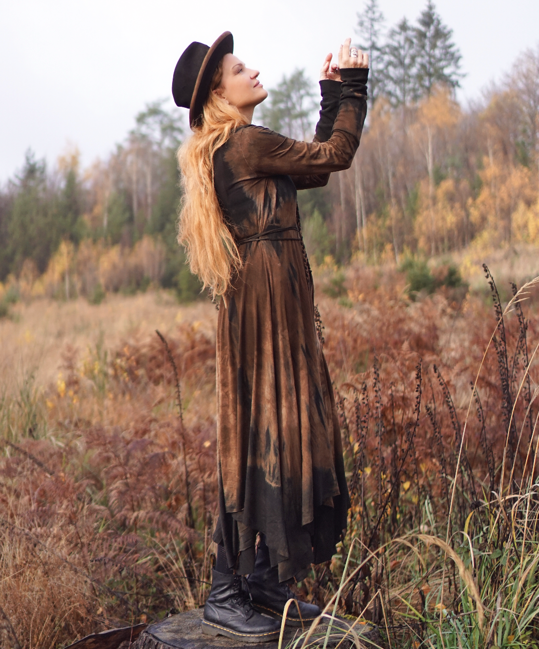 Ella Maxi Dress - Black Soil