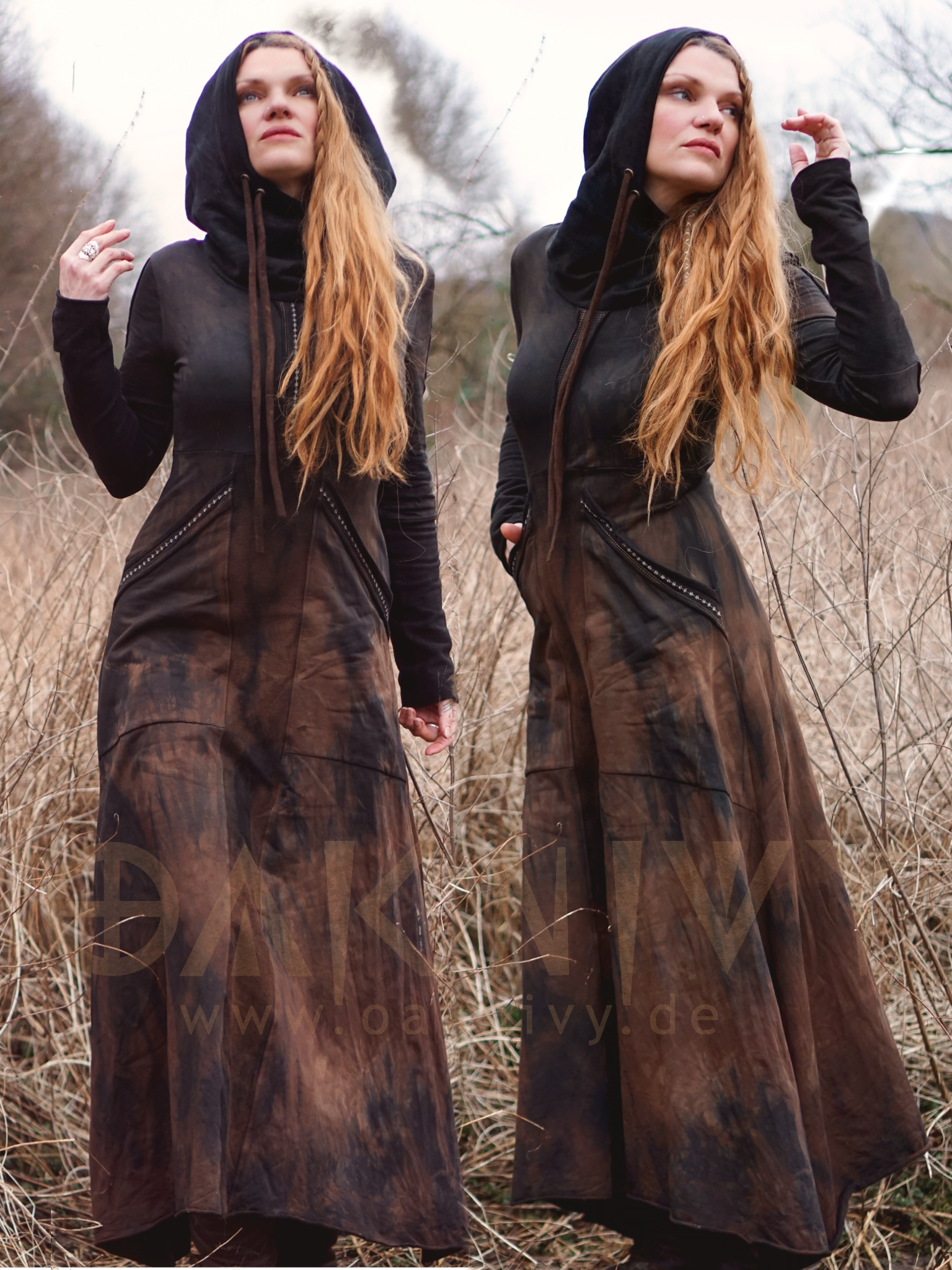 Kamali Dress - Black Soil