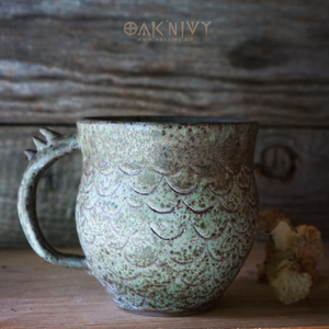 Magic Dragon Mug - green