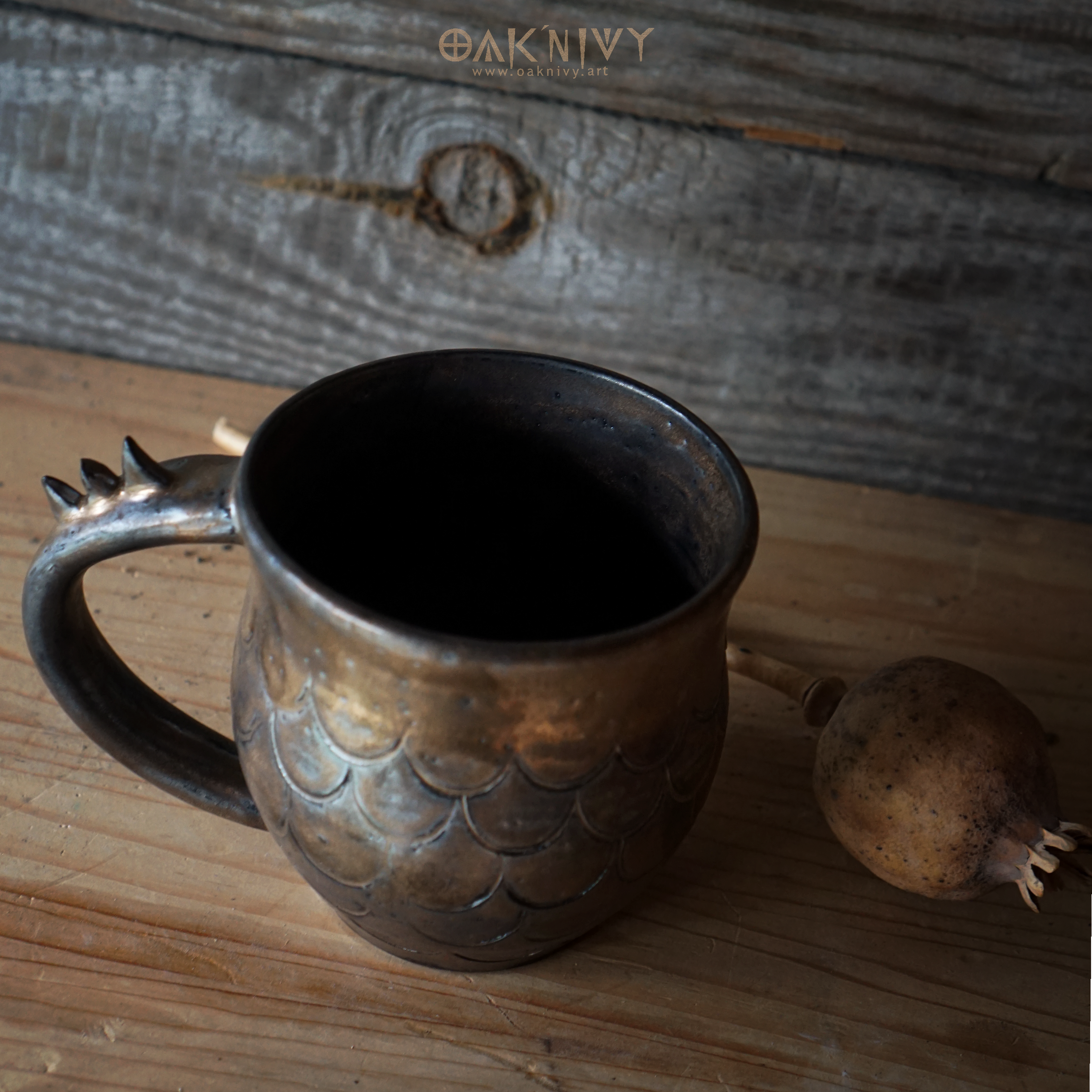 Dragon Mug - Bronze