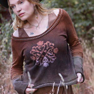 Raglan Jumper - Rusty Vintage Jade