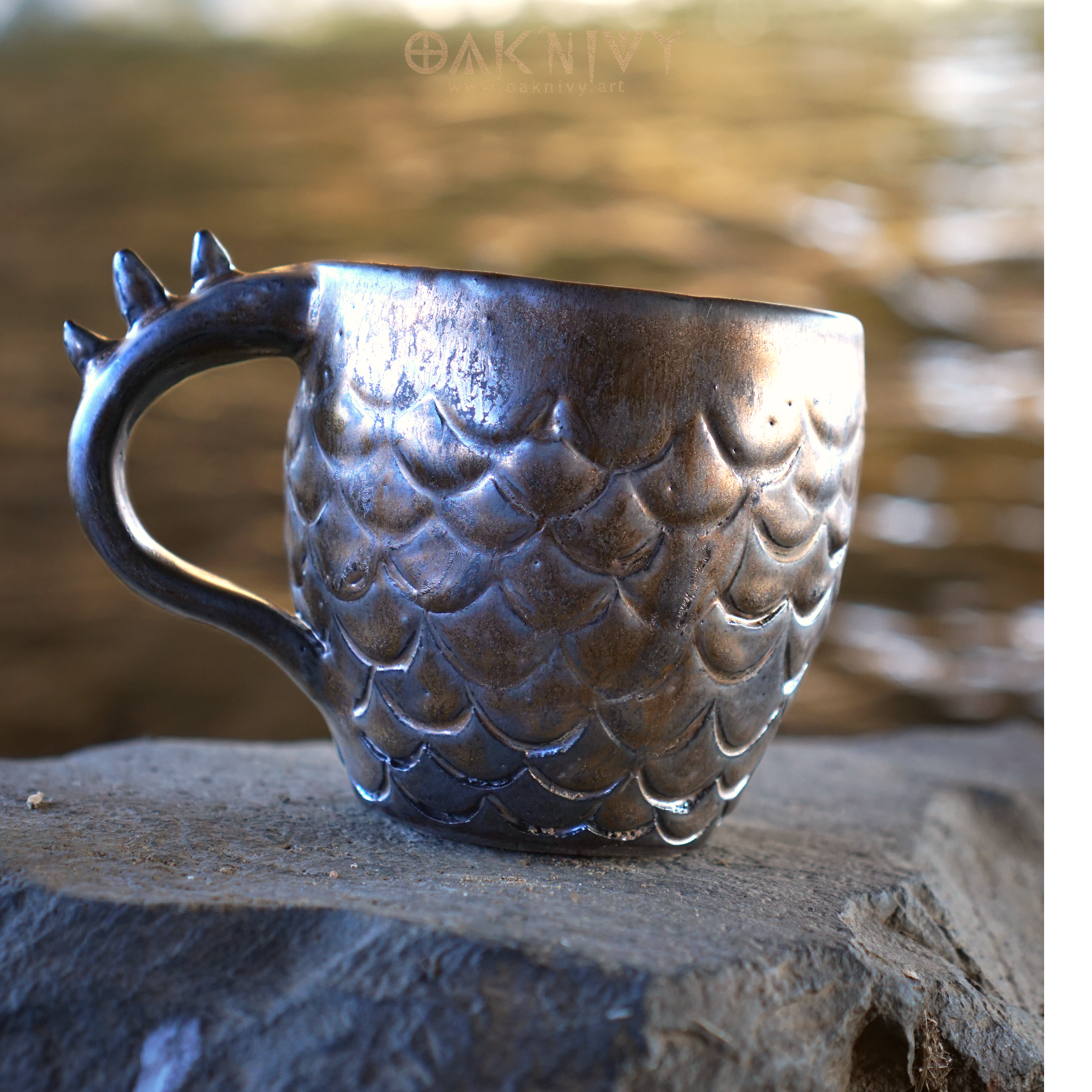 Dragon Mug - Bronze