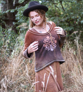 Raglan Jumper - Rusty Vintage Jade