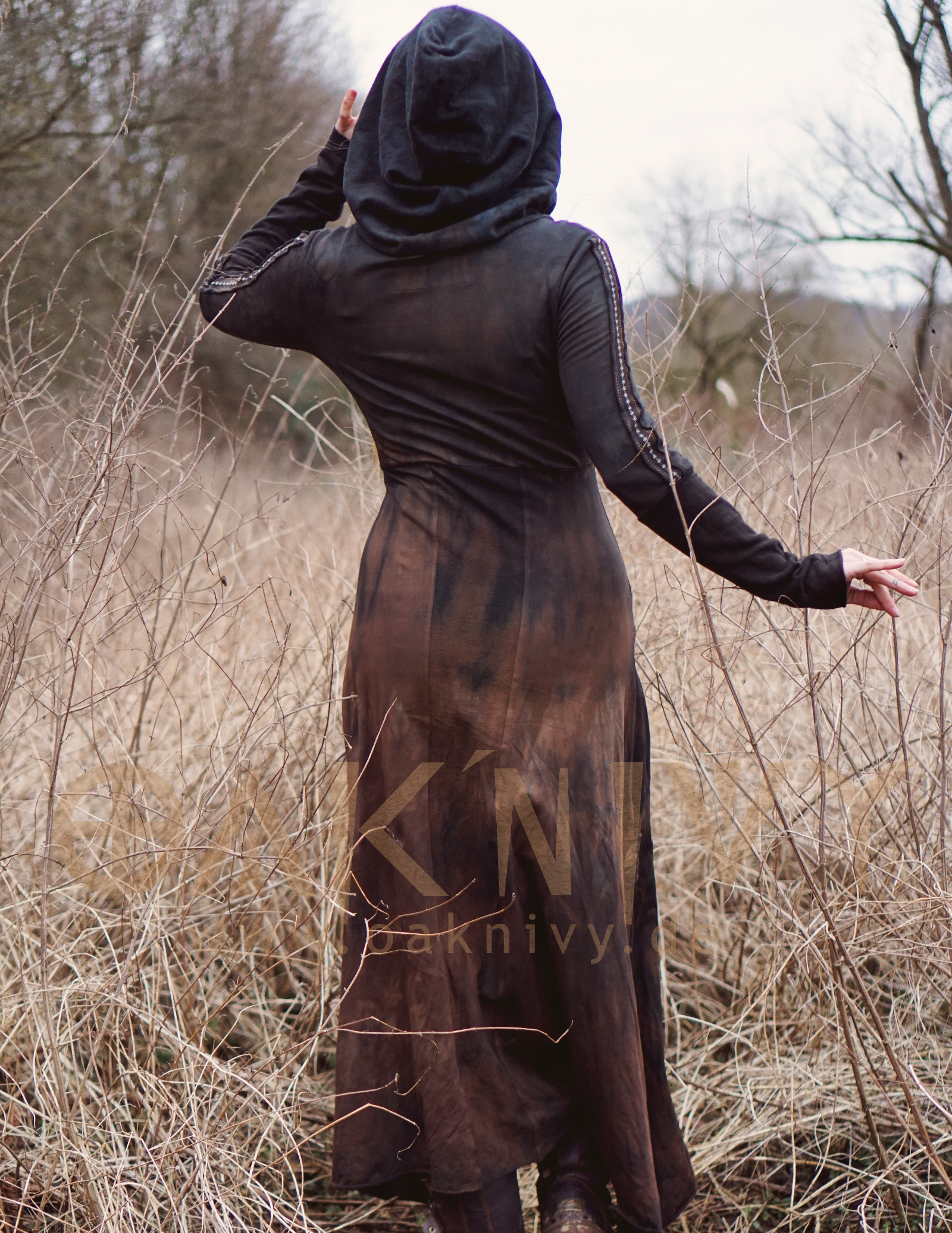 Kamali Dress - Black Soil