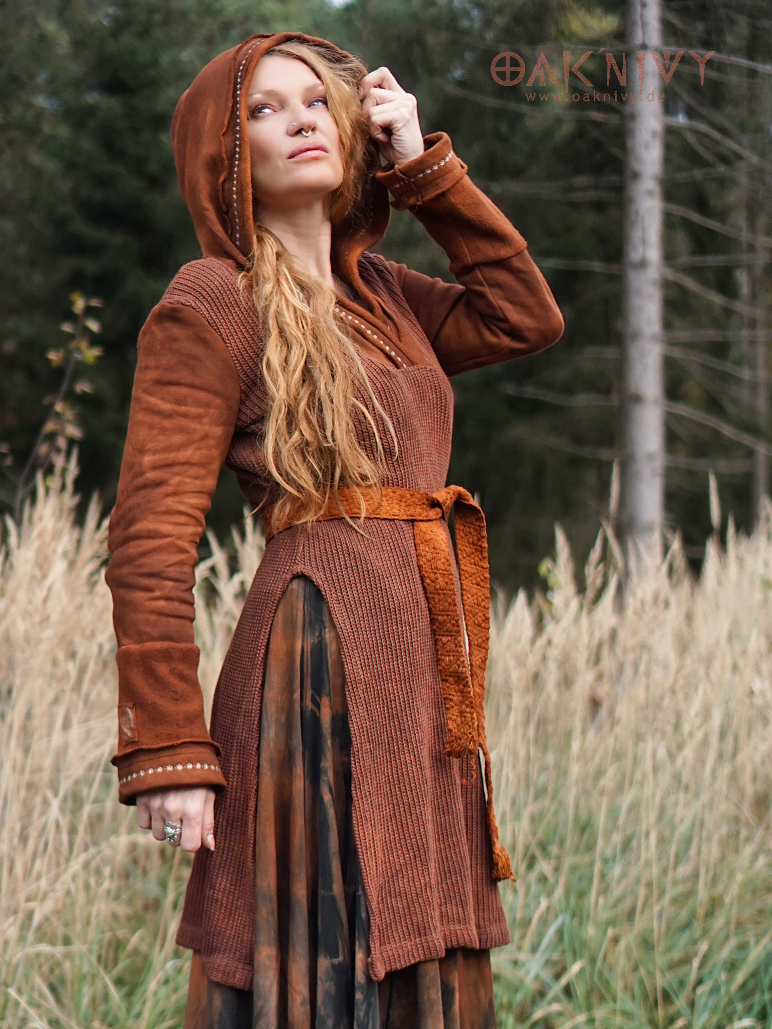 Bifröst Knit Dress Long Sleeves -  Ginger
