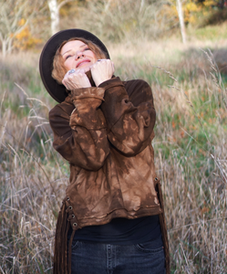 Fringe Fries Turtle Neck Jumper - Palo Santo