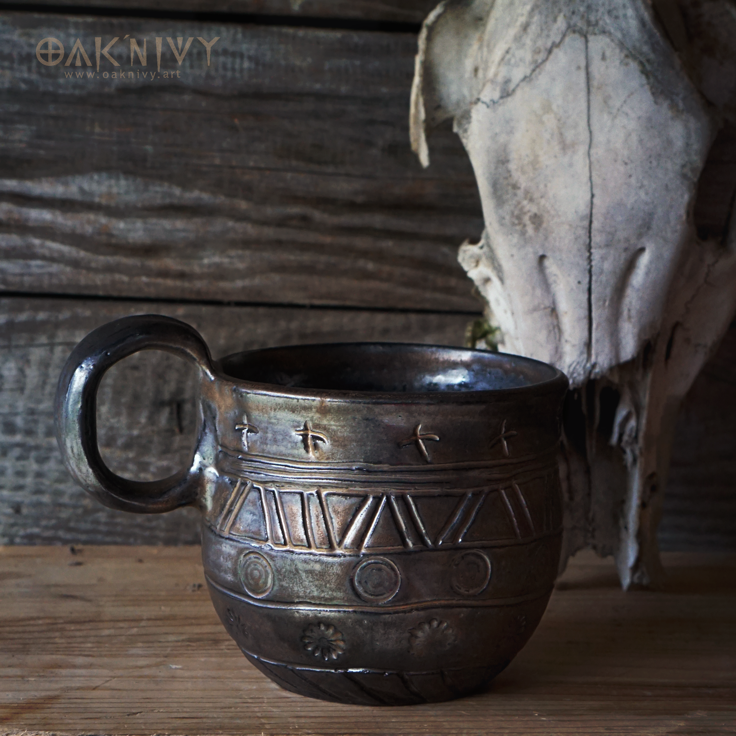 Viking Mug - Bronze